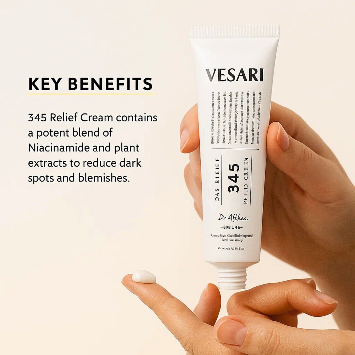 Vesari™ 345 Sensitive Relief Cream by Dr. Althea
