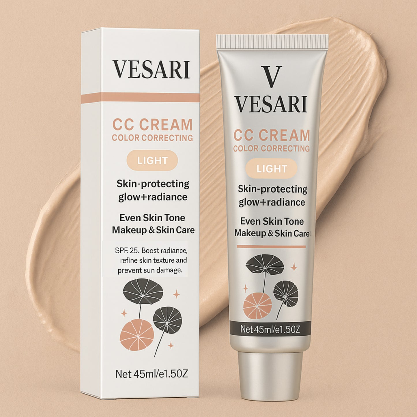 Vesari FlawlessTone™ Color Correcting CC Cream