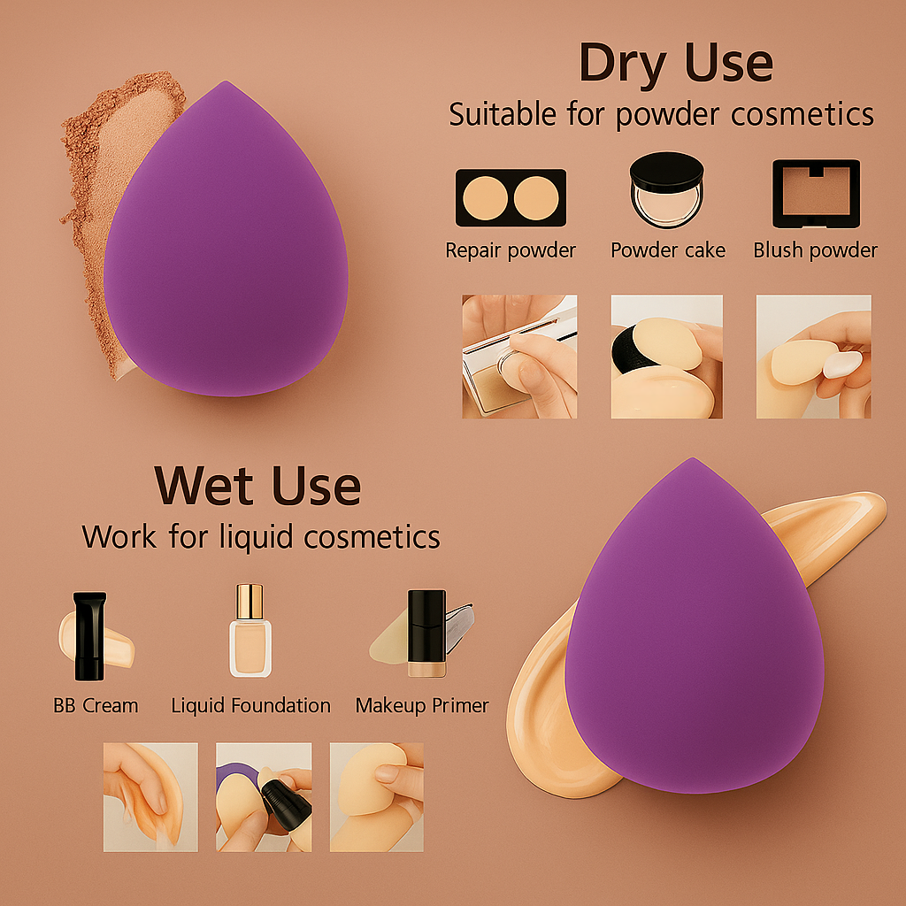 Vesari VelvetBlend™ 12-Piece Sponge Set