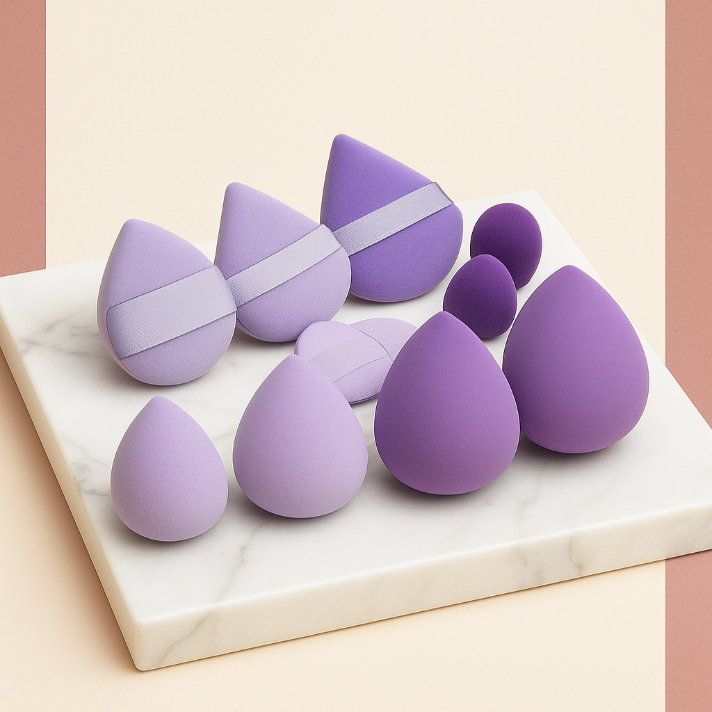 Vesari VelvetBlend™ 12-Piece Sponge Set
