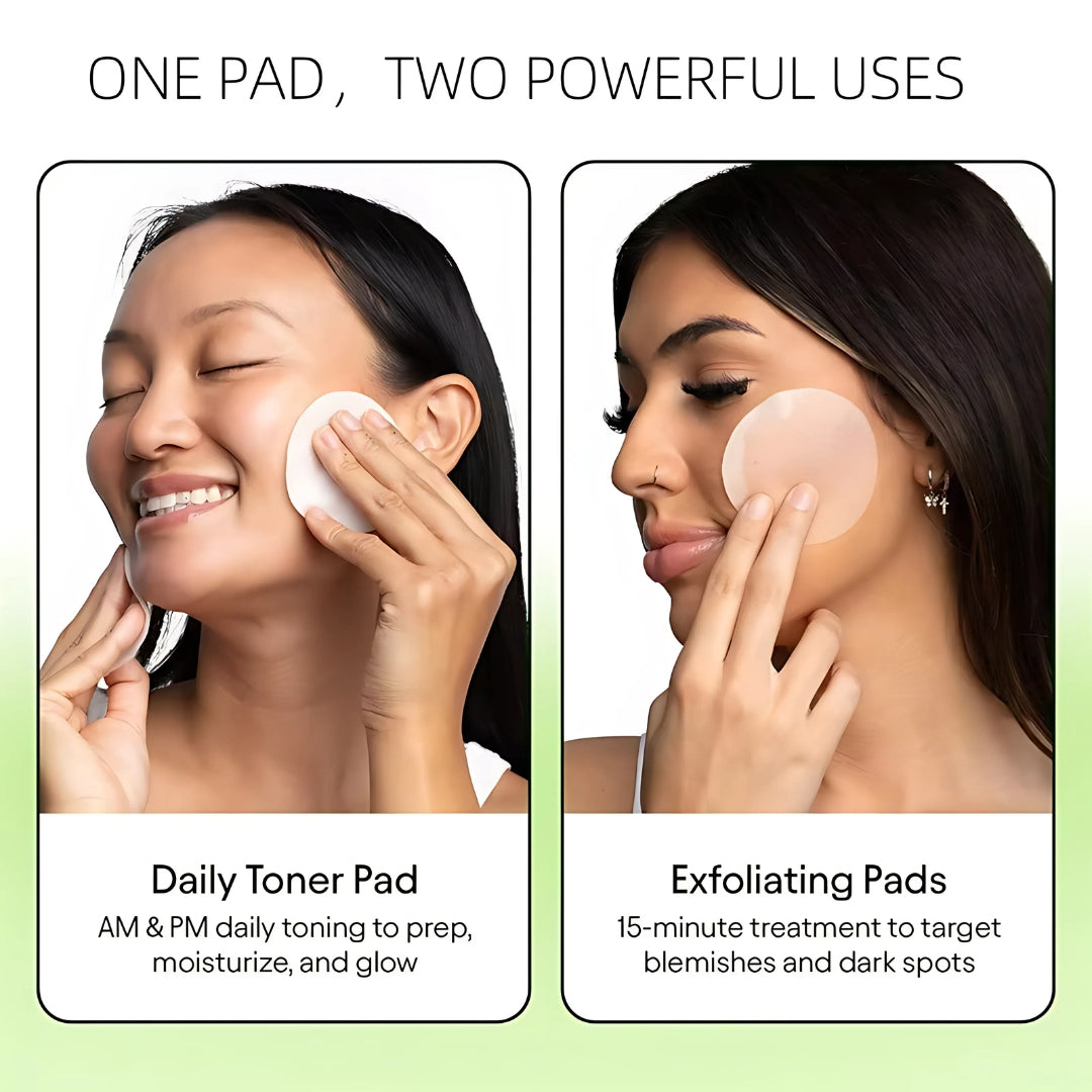 Vesari™ GlassSkin Pads: Niacinamide 5% + Rice Extract