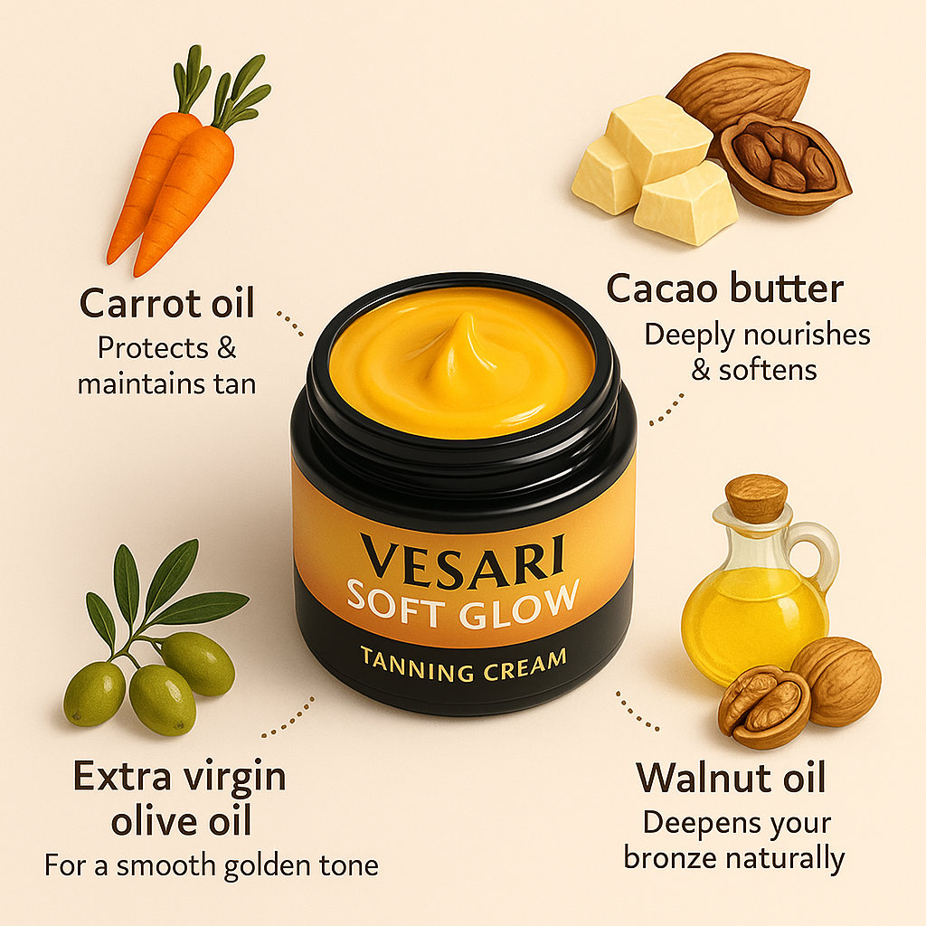 Vesari SoftGlow™ Tanning Cream