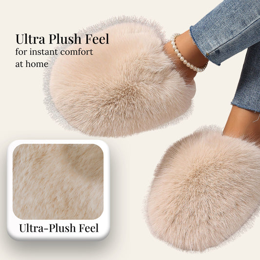 Vesari™ Fluffy Plush Slippers