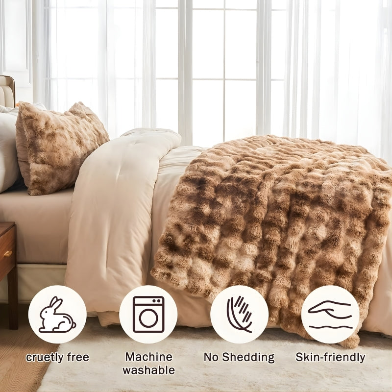 Vesari™ Luxe Faux Fur Blanket