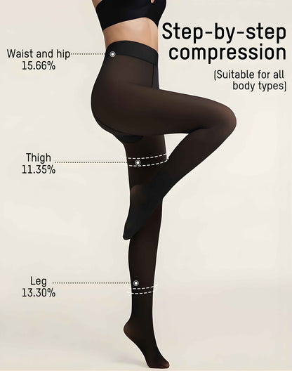 Vesari™ Translucent Fleece Tights