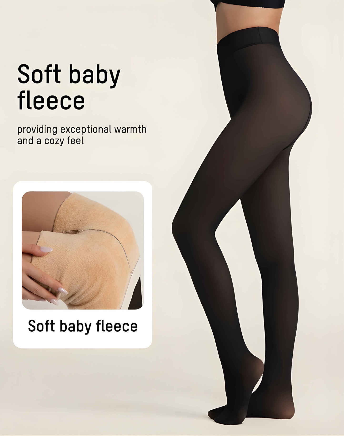Vesari™ Translucent Fleece Tights
