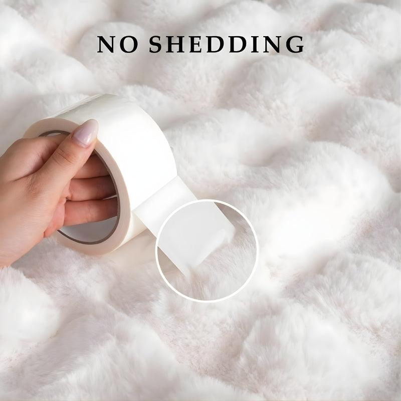 Vesari™ Faux Rabbit Fleece Blanket