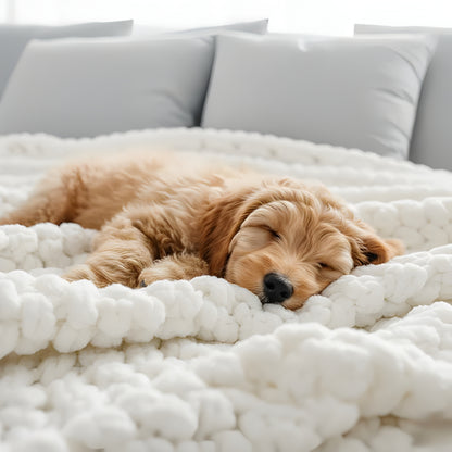 Vesari™ Faux Rabbit Fleece Blanket