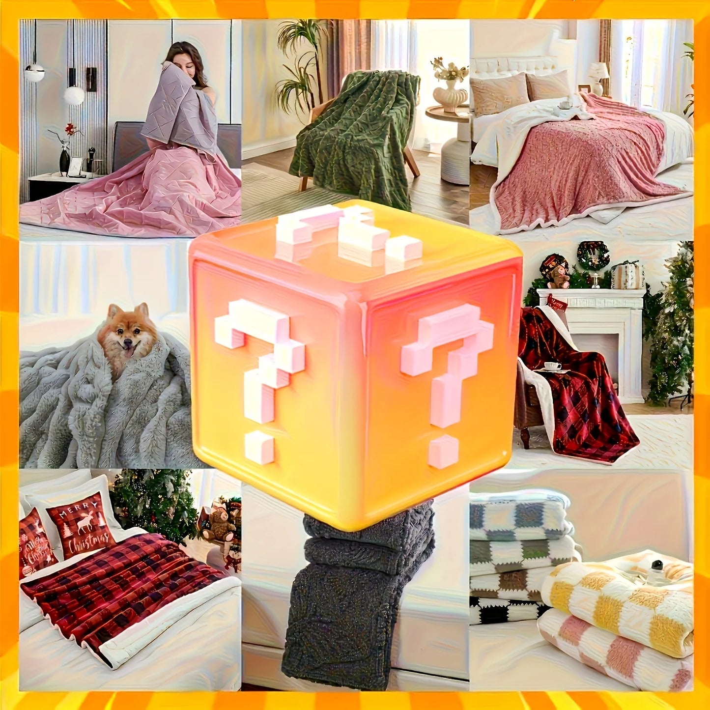 FREE Mystery Plush Blanket (50×60in)