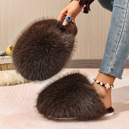Vesari™ Fluffy Plush Slippers